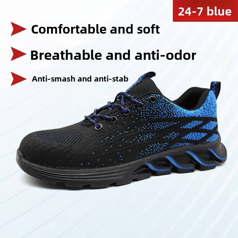 Anti-slip and wear-resistant safety shoes