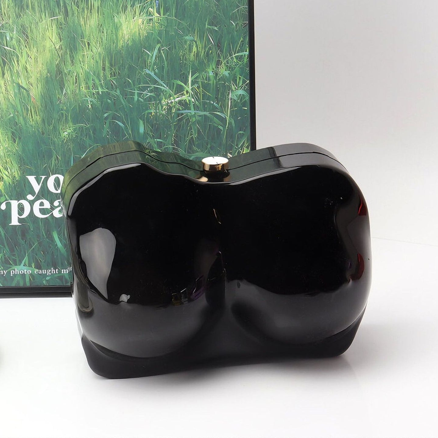 Elegant Irregular Acrylic Shaped Bag – Stylish evening Clutch Purse Perfect for Parties, Proms, and Weddings