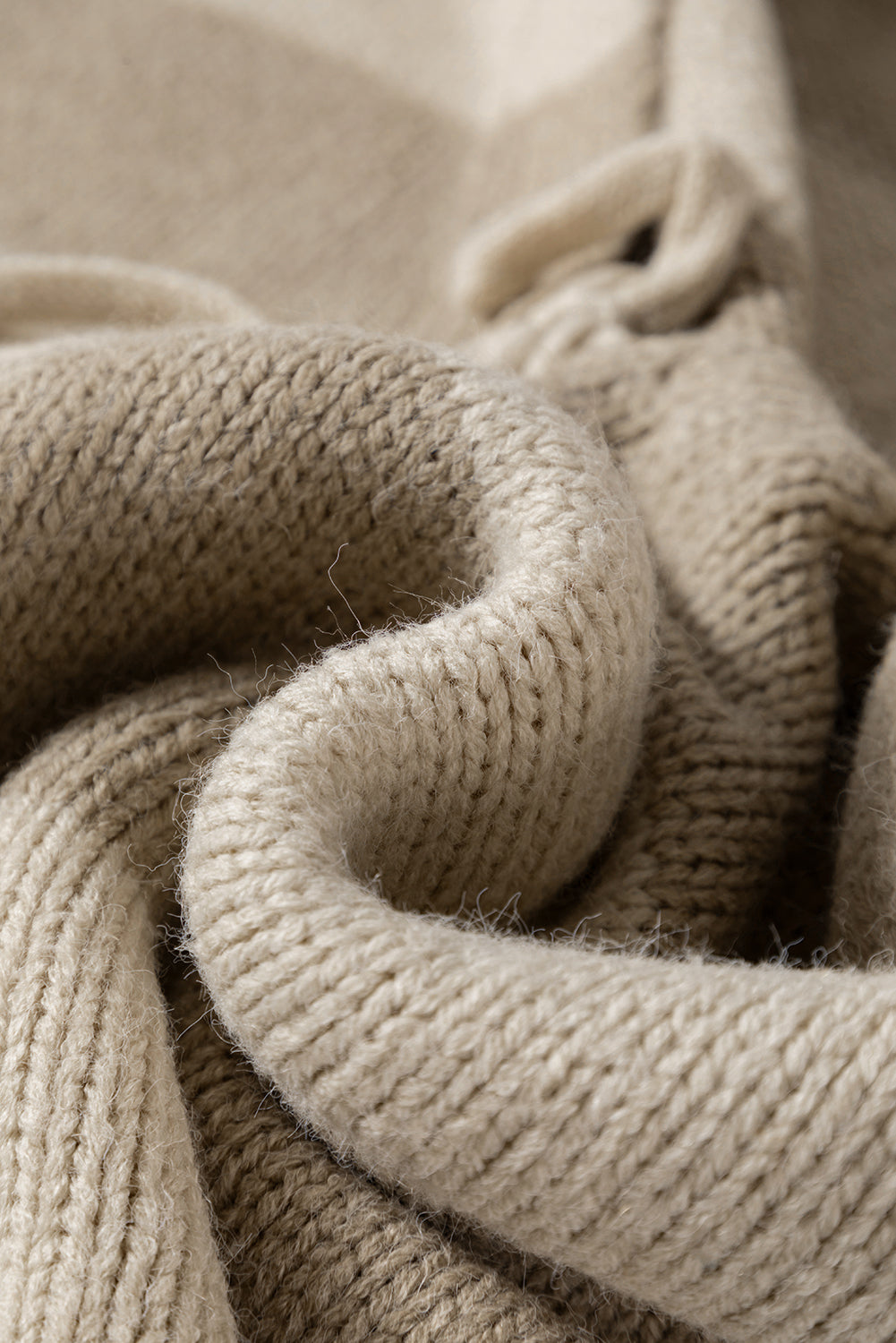 Stripe Colorblock Bow Tie Front Sweater Cardigan