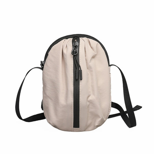 Adorable Mini Mobile Phone Bag for Females – Trendy Versatile Nylon Shopping Small Crossbody Bag