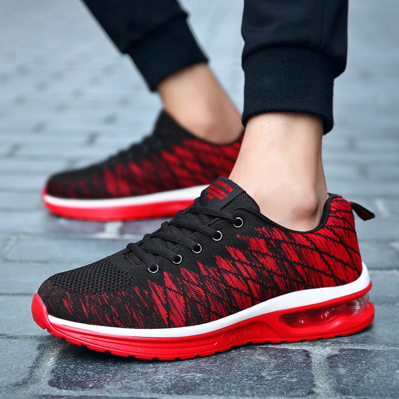 Breathable mesh outdoor running shoes