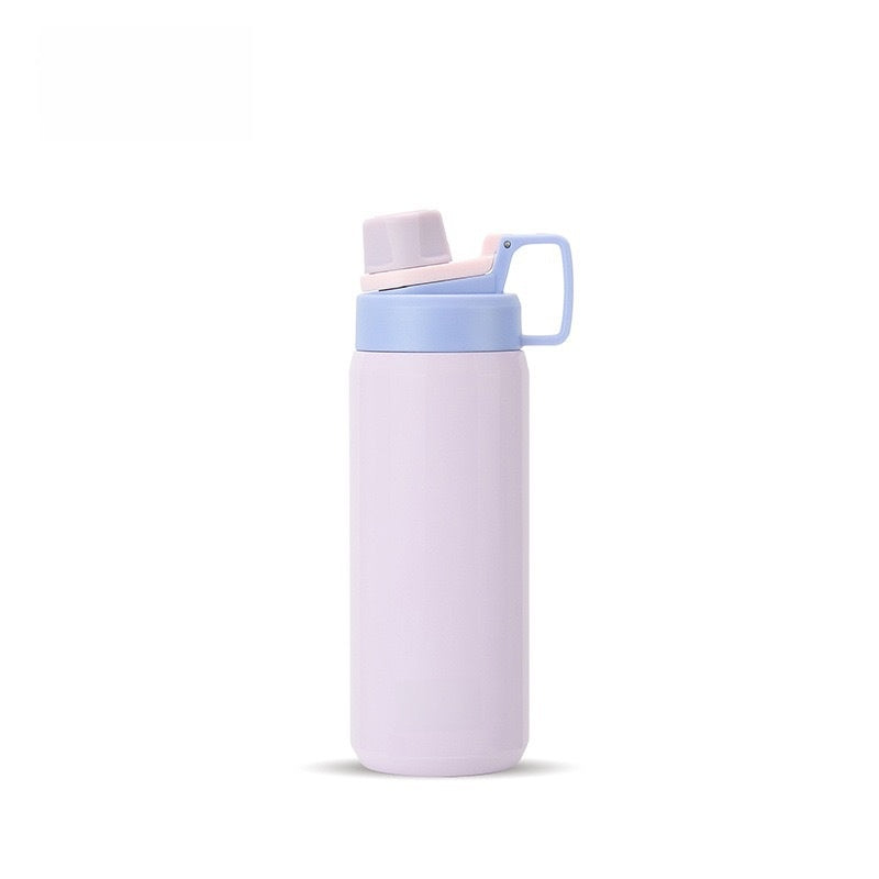 Portable Stainless Steel Insulated Water Bottle with Handle