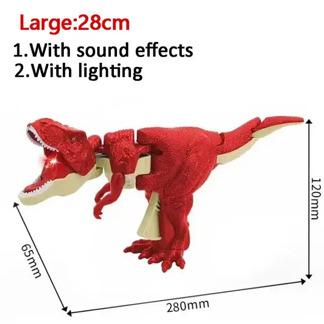 Hand Press Tyrannosaurus Rex Dinosaur Toys - # BOT&G512610003
