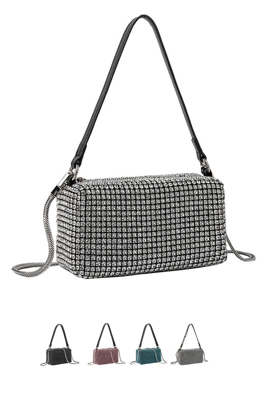 Rhinestone Bag Chain Evening  Shoulder Purse crossbody