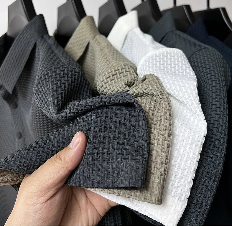 Boys Men's Ice Silk Mesh Polo Shirt - # BOAA13510038