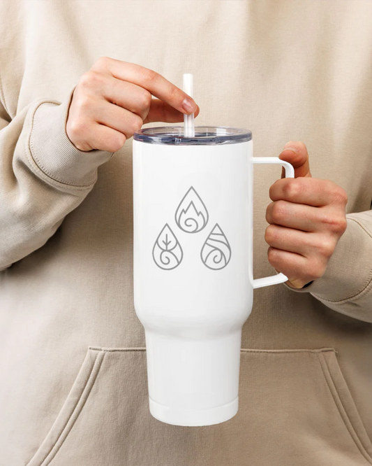 Insulated Tumbler with Lid & Straw – Recycled Stainless Steel | 40oz