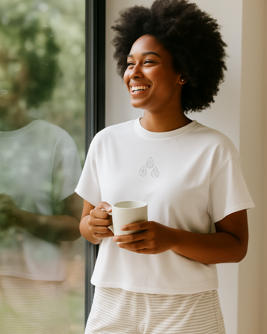 Women’s Organic Cotton‑Touch Short Pajama Set – Soft Touch & Relaxed Fit