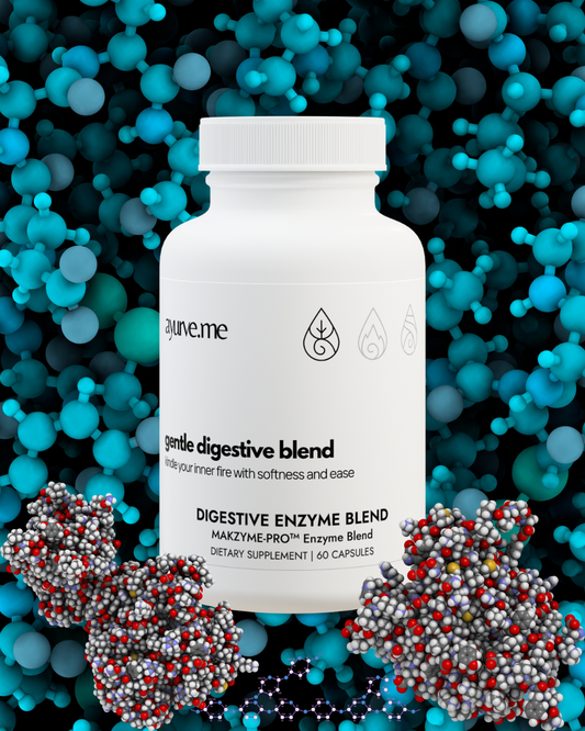 Agni Support | Makzyme-Pro™ Enzymes Complex + Probiotics for Bloating & Gut Harmony