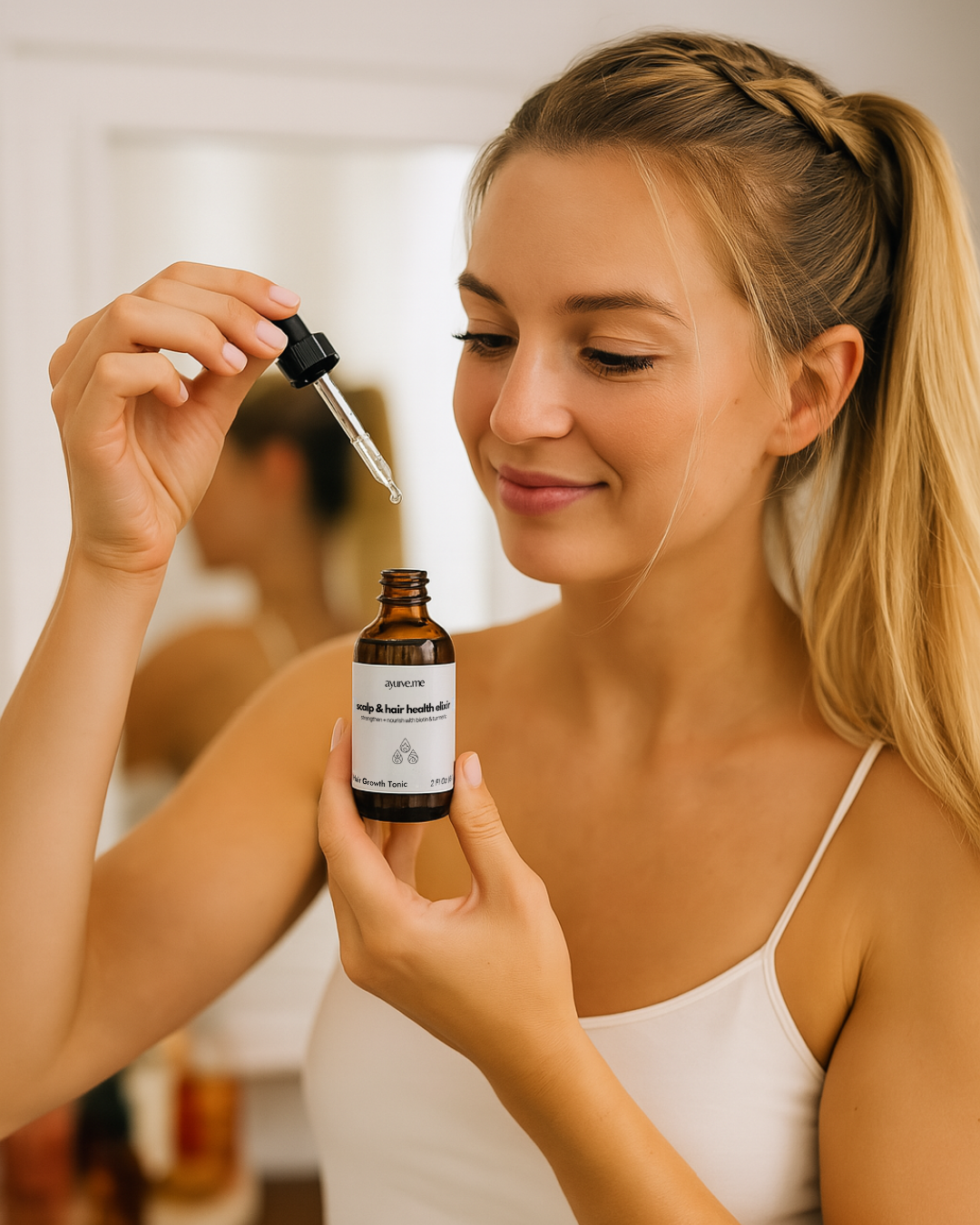 Hair Growth Tonic | Scalp Elixir with Biotin, Turmeric & Caffeine