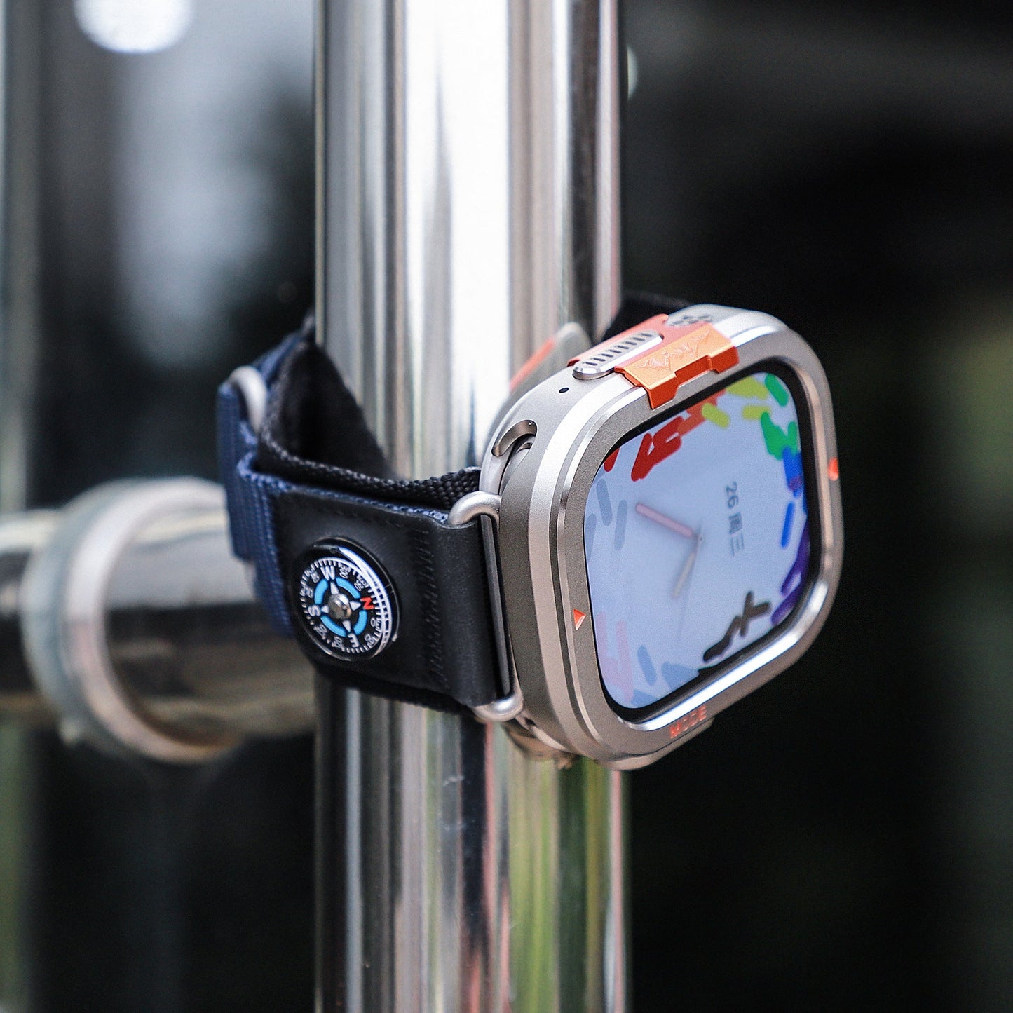 Apple Watch Zinc Alloy Electroplated Protective Case