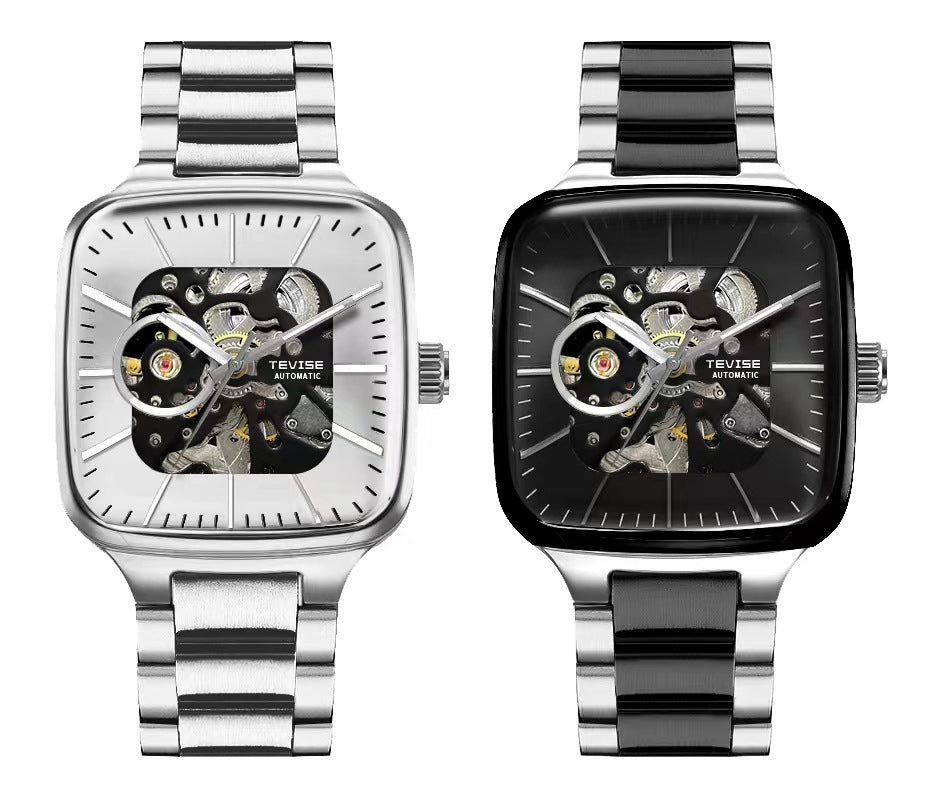 Tevise Square Automatic Mechanical Men's Watch