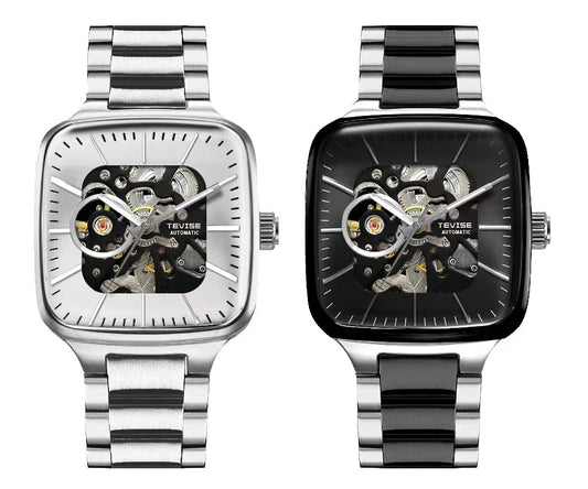 Tevise Square Automatic Mechanical Men's Watch