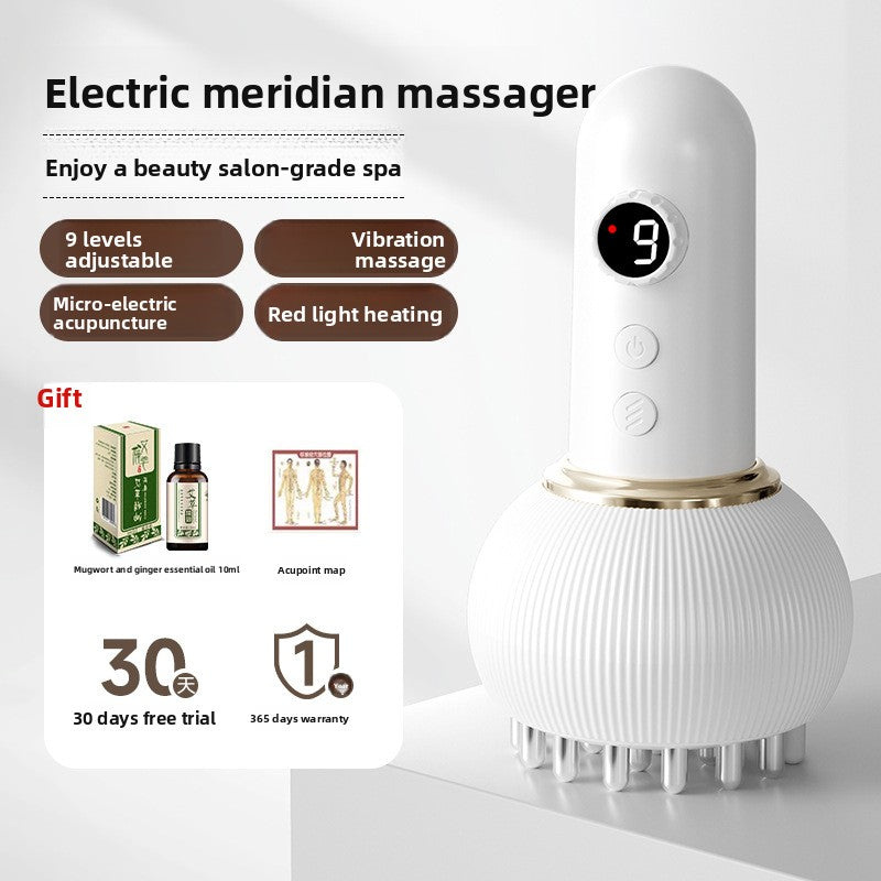 Electric Meridian Brush Abdominal Massage Device
