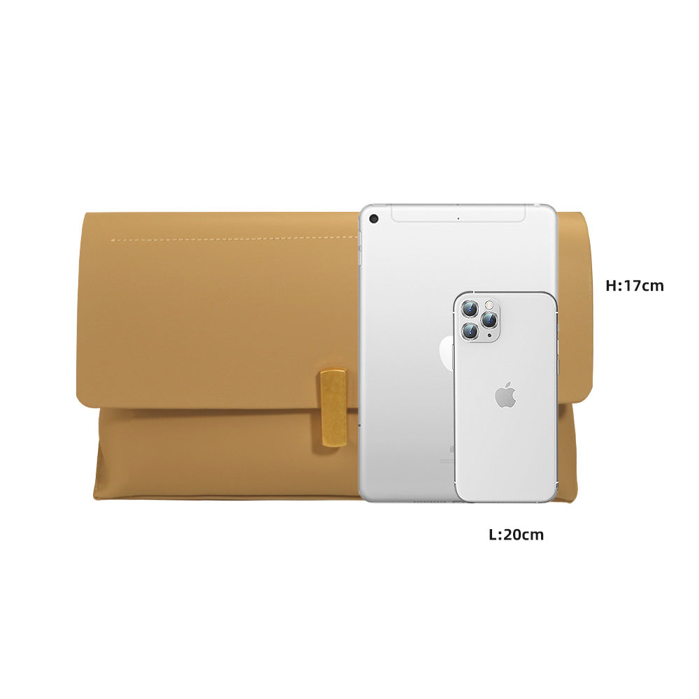 Genuine leather small shoulder bag for women trendy classic style Crossbody