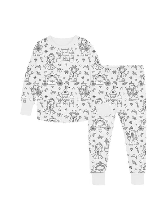 DIY Children's Drawable Pajama Set