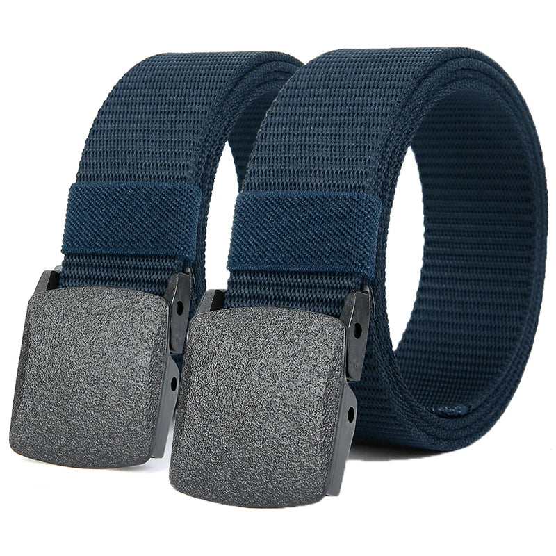 Men's Belt Outdoor Casual Canvas Belt Metal Free Training Nylon Tactical Belt With Pants Jeans Belt Sports Belts For Men Women