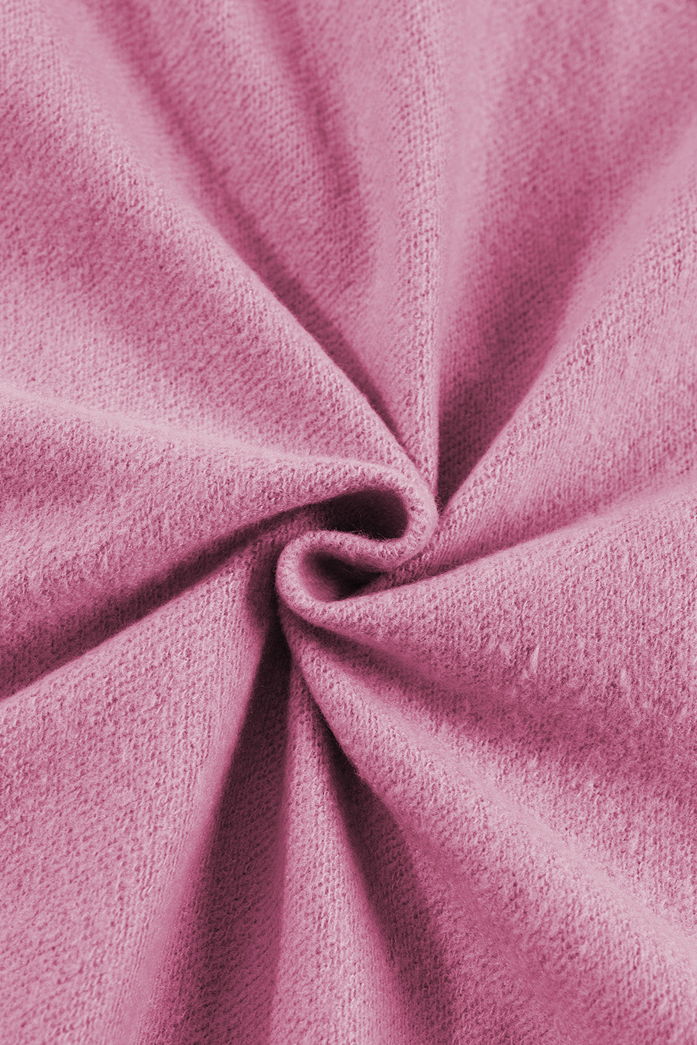 Solid Fleece-Lined Half-Zip Up Collar Sweatshirt