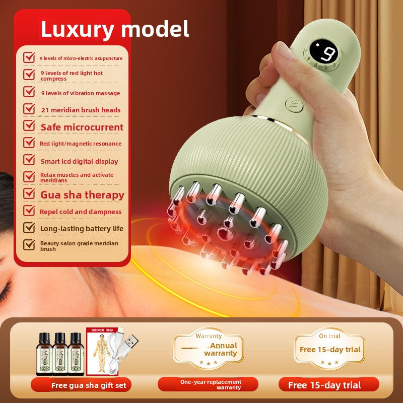 Electric Meridian Brush Abdominal Massage Device