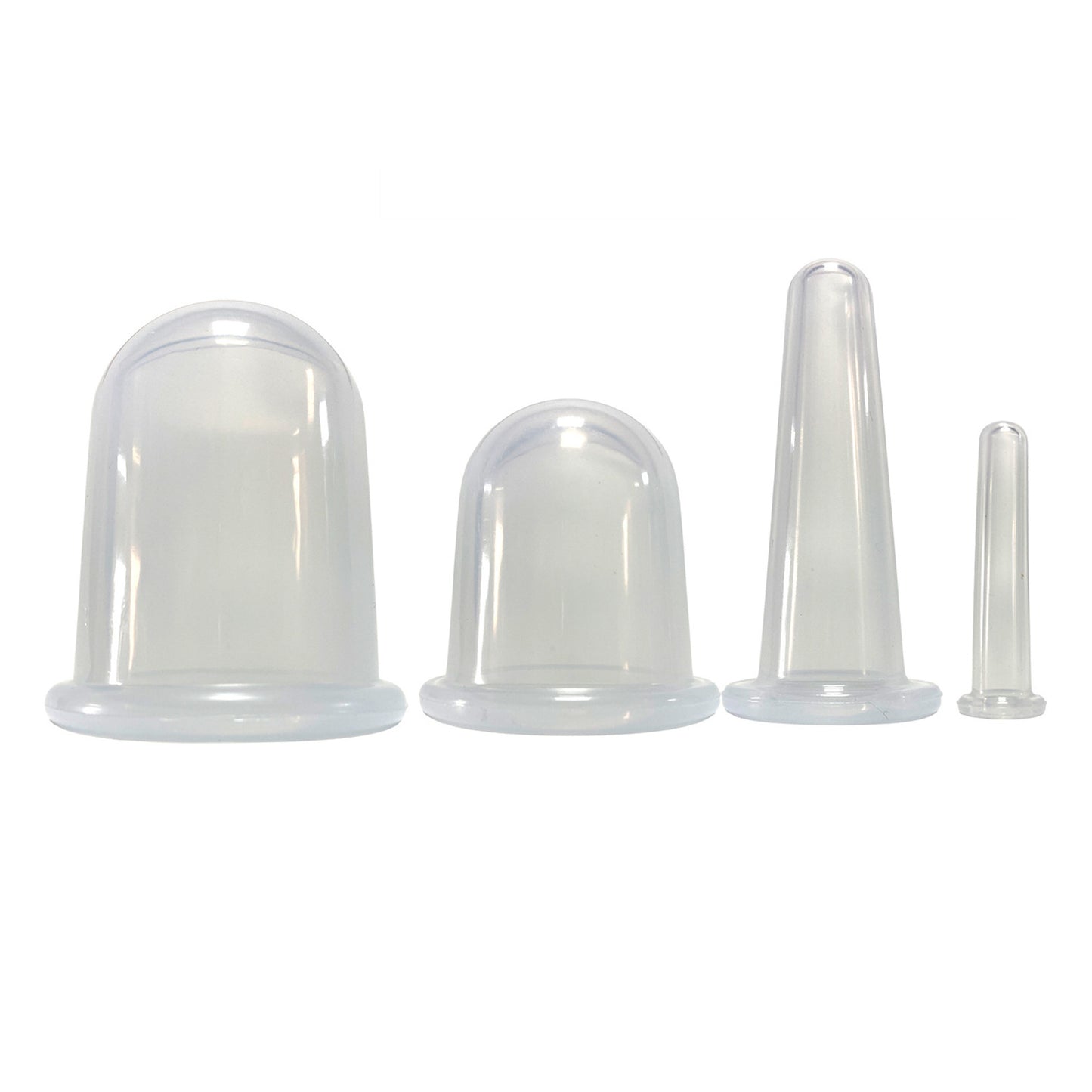 Silicone Facial Cupping Set for Massage and Therapy