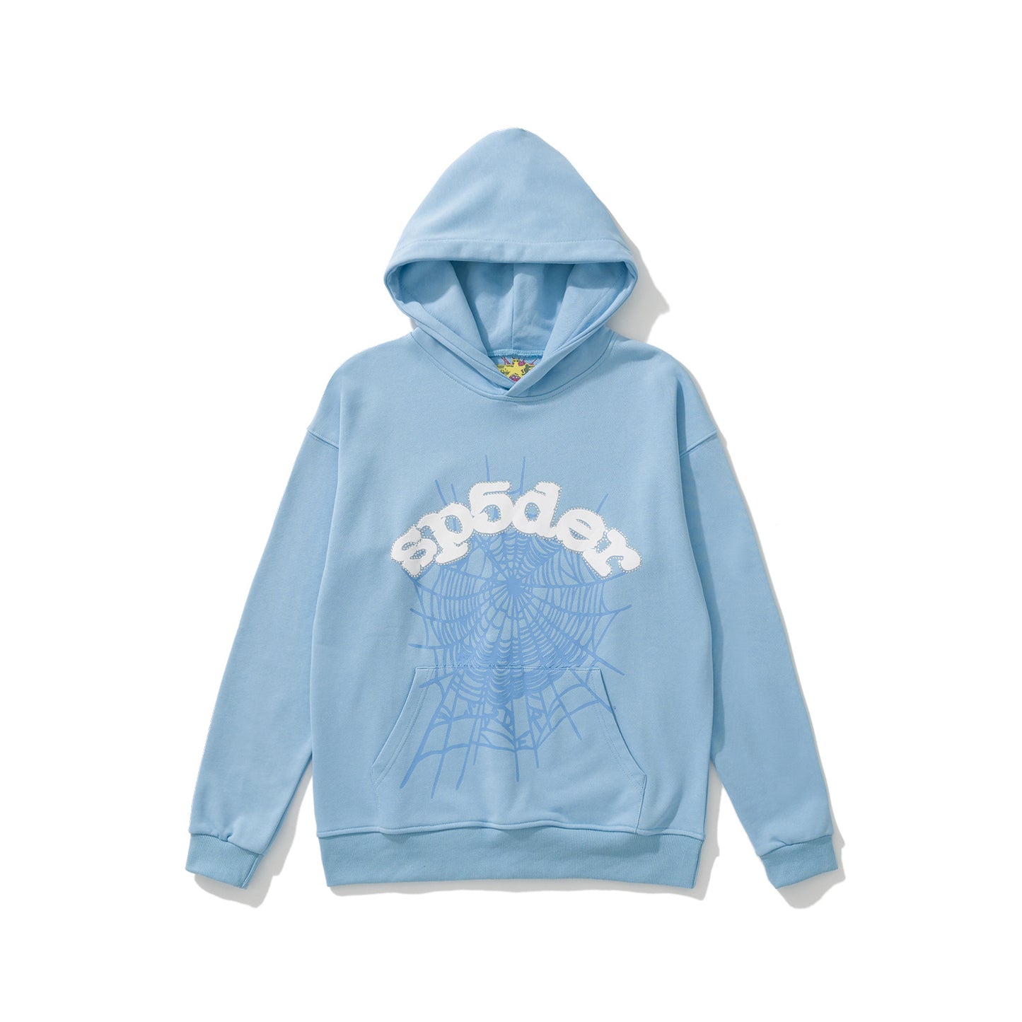 Loose fleece pullover with hood