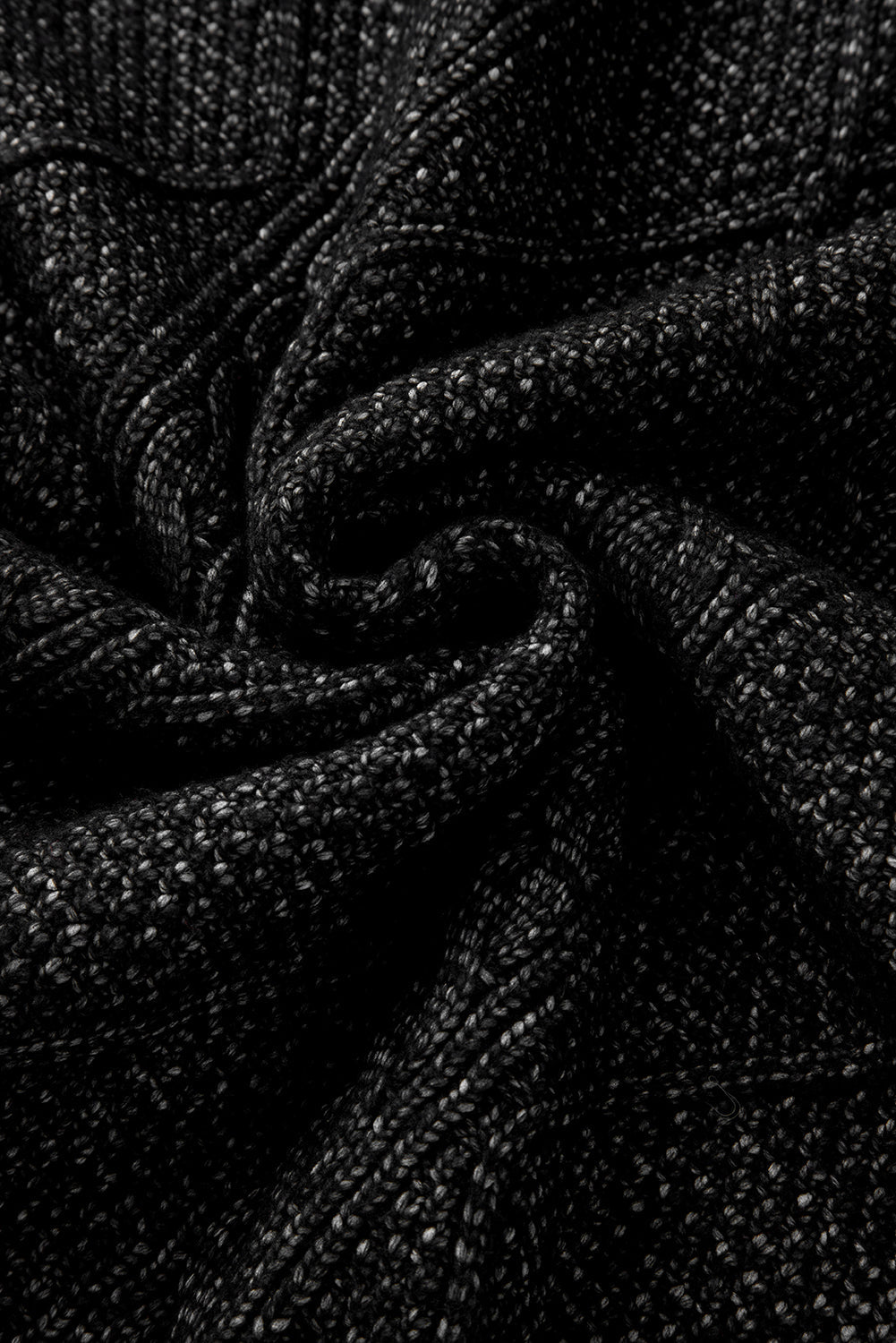 Cable Knit Drop Shoulder Sweater Dress