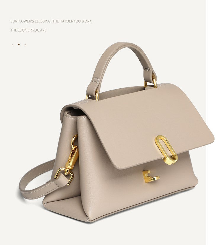 Women's bag messenger bag genuine leather shoulder bag Tote