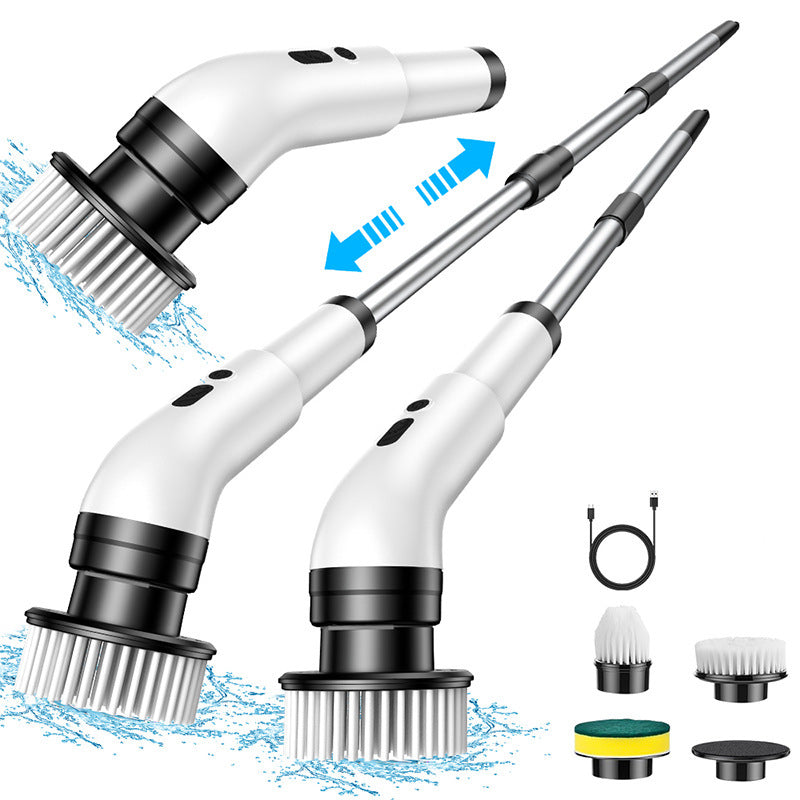 Handheld Electric Cleaning Brush with Multiple Attachments