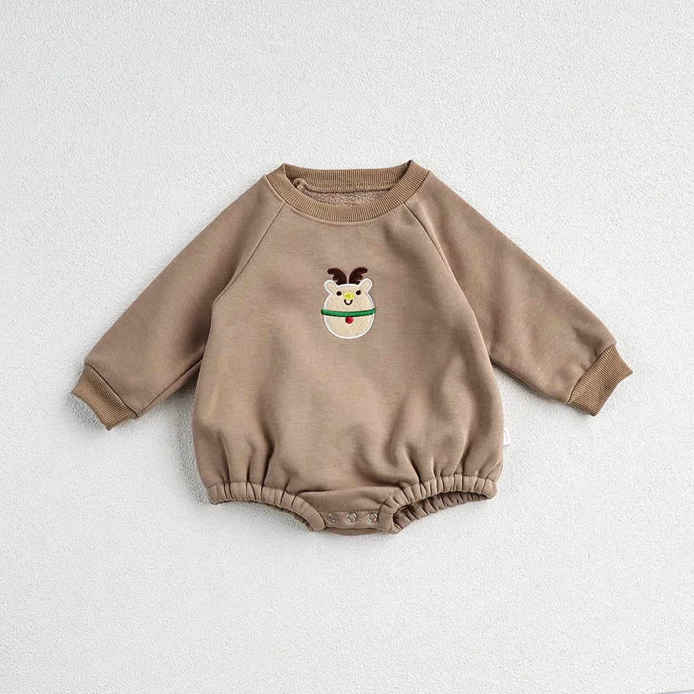 CuddleJoy Christmas Baby Bodysuits: Snuggly Style - # BOAA111010012