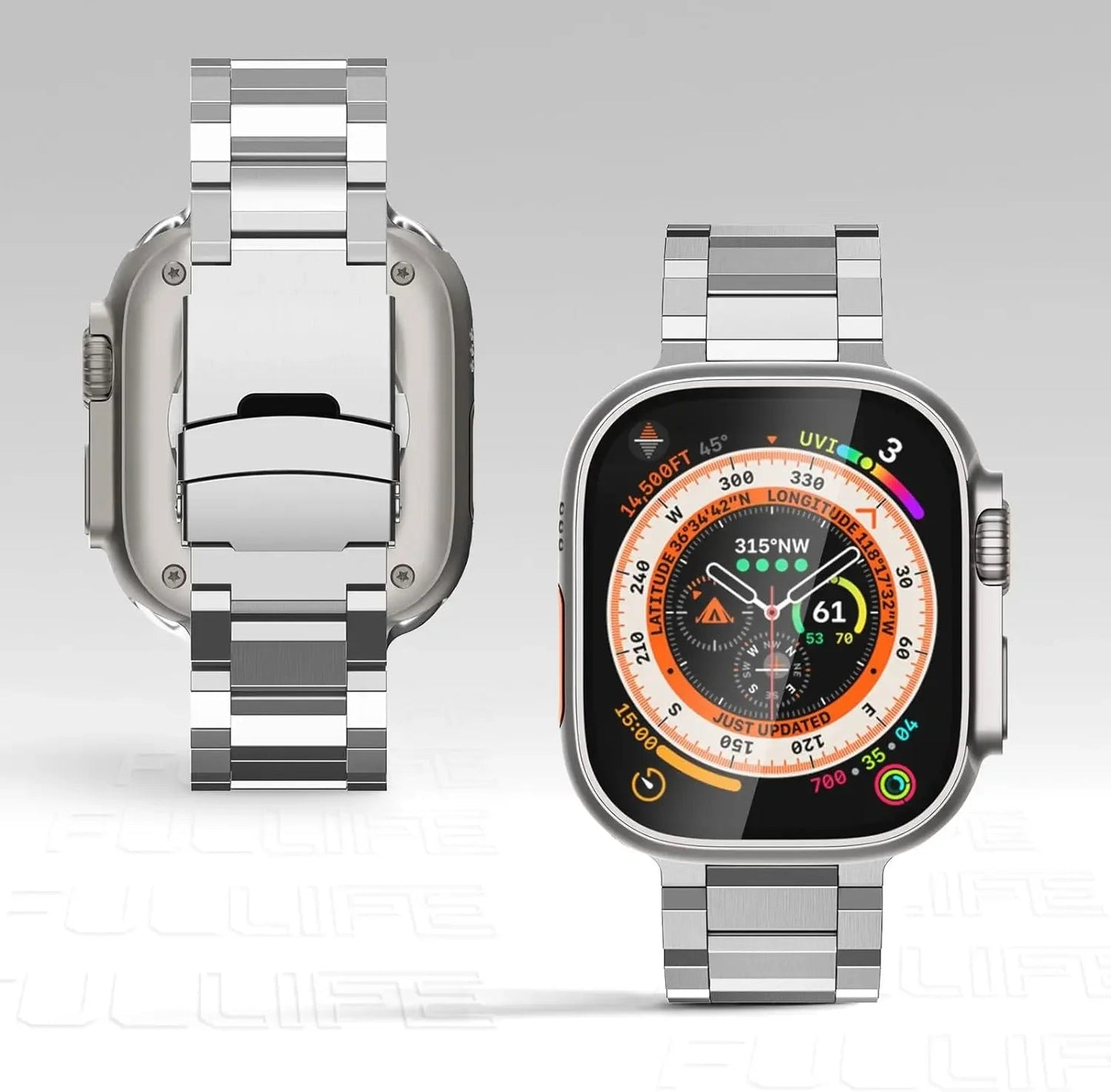 Titanium Metal Watchband For Apple Watch