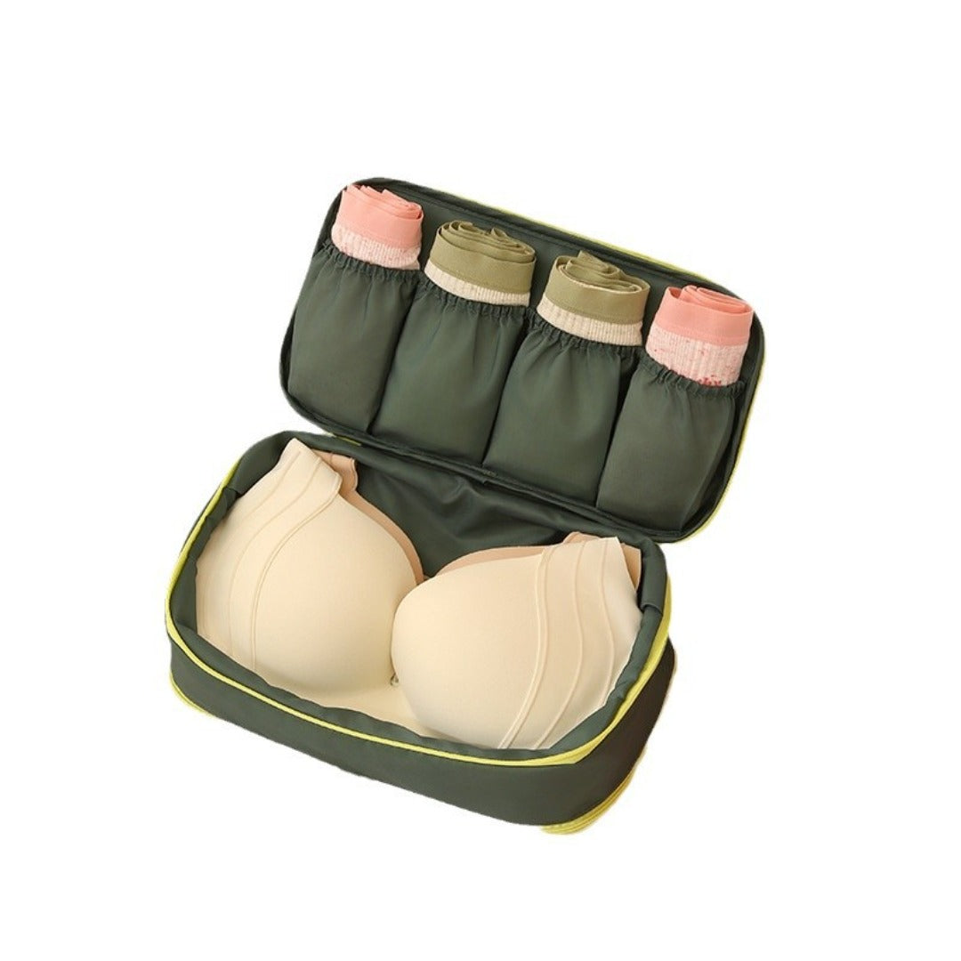 Dopamine large-capacity underwear storage bag, travel storage bag, multi-functional three-in-one socks storage bag