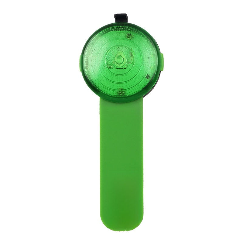 Snap-on charging pet night-time dog walking deterrent light