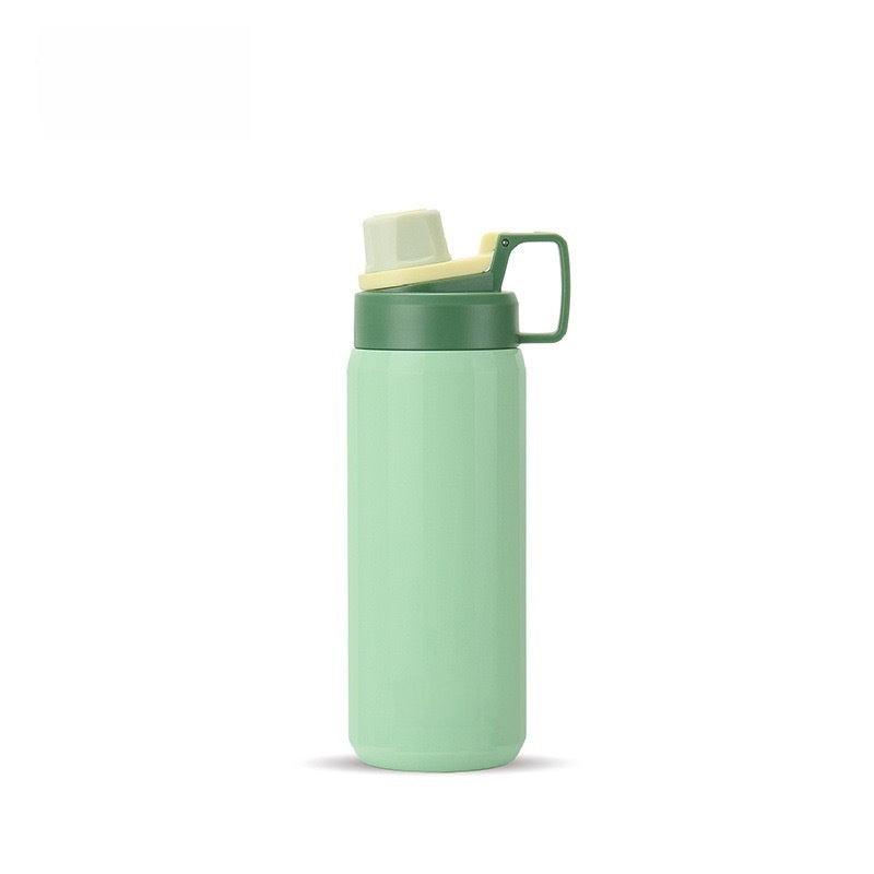 Portable Stainless Steel Insulated Water Bottle with Handle