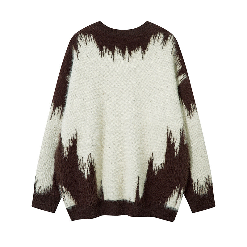 Retro Loose Knitted Sweater