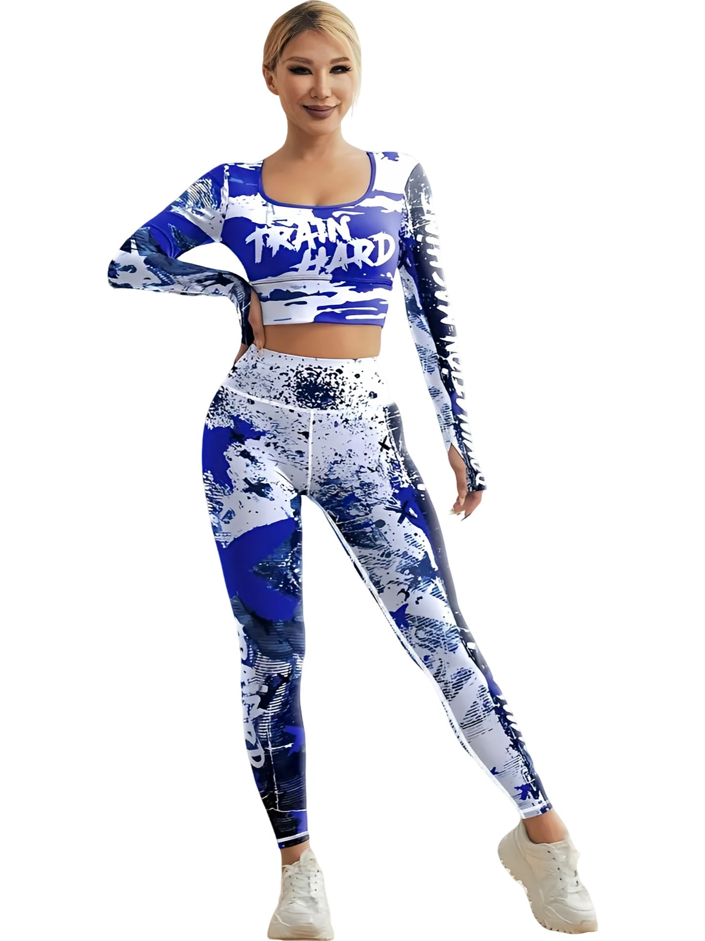 Long Sleeve Yoga Suit