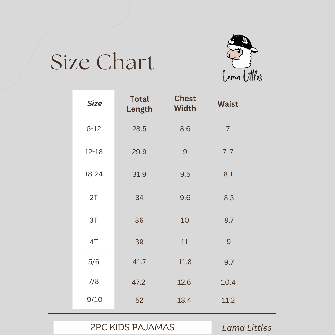 Unicorn Lands 2pc Long Sleeve Pajamas