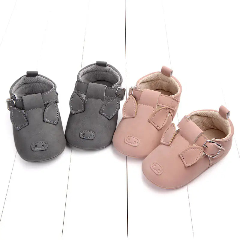 Spring and autumn cartoon animal baby shoes matte leather non-slip soft bottom baby shoes wholesale 0884 - # GIAA71310004