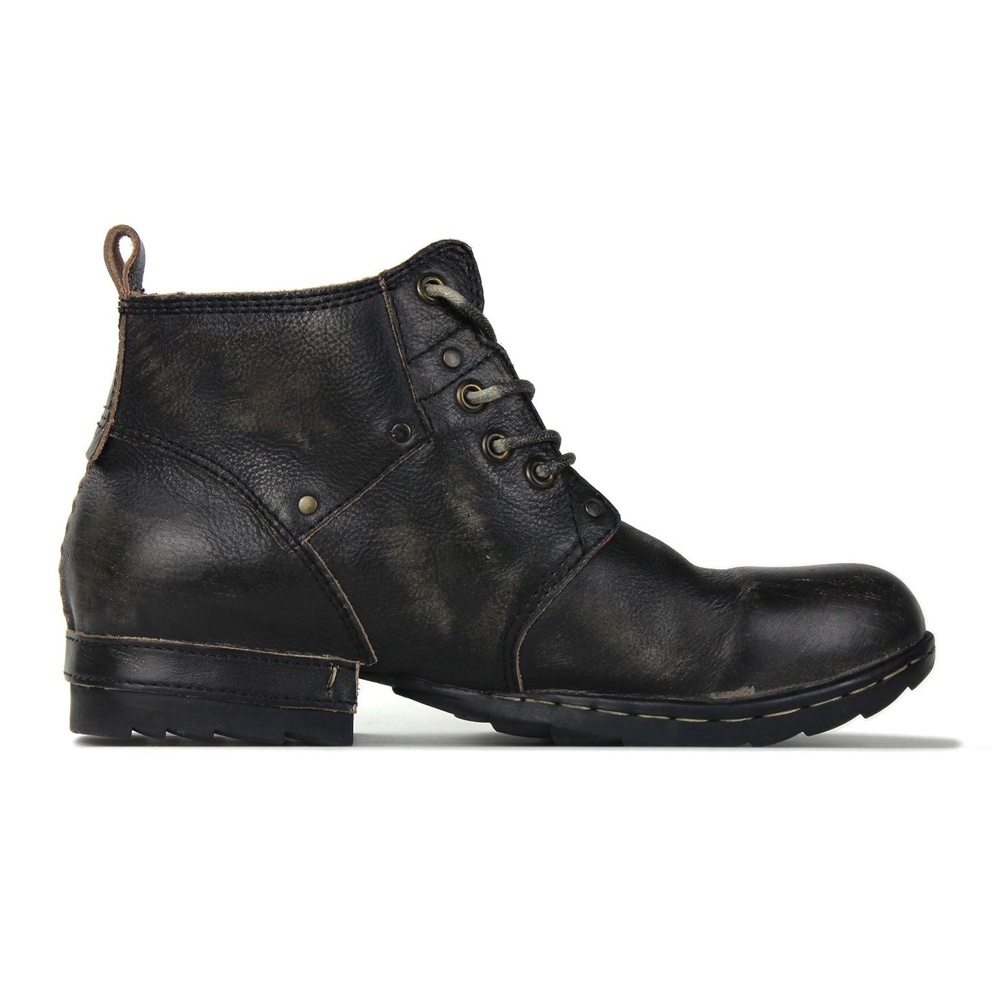 Men's Leather Ankle Boots OSS-6015-3-B-D