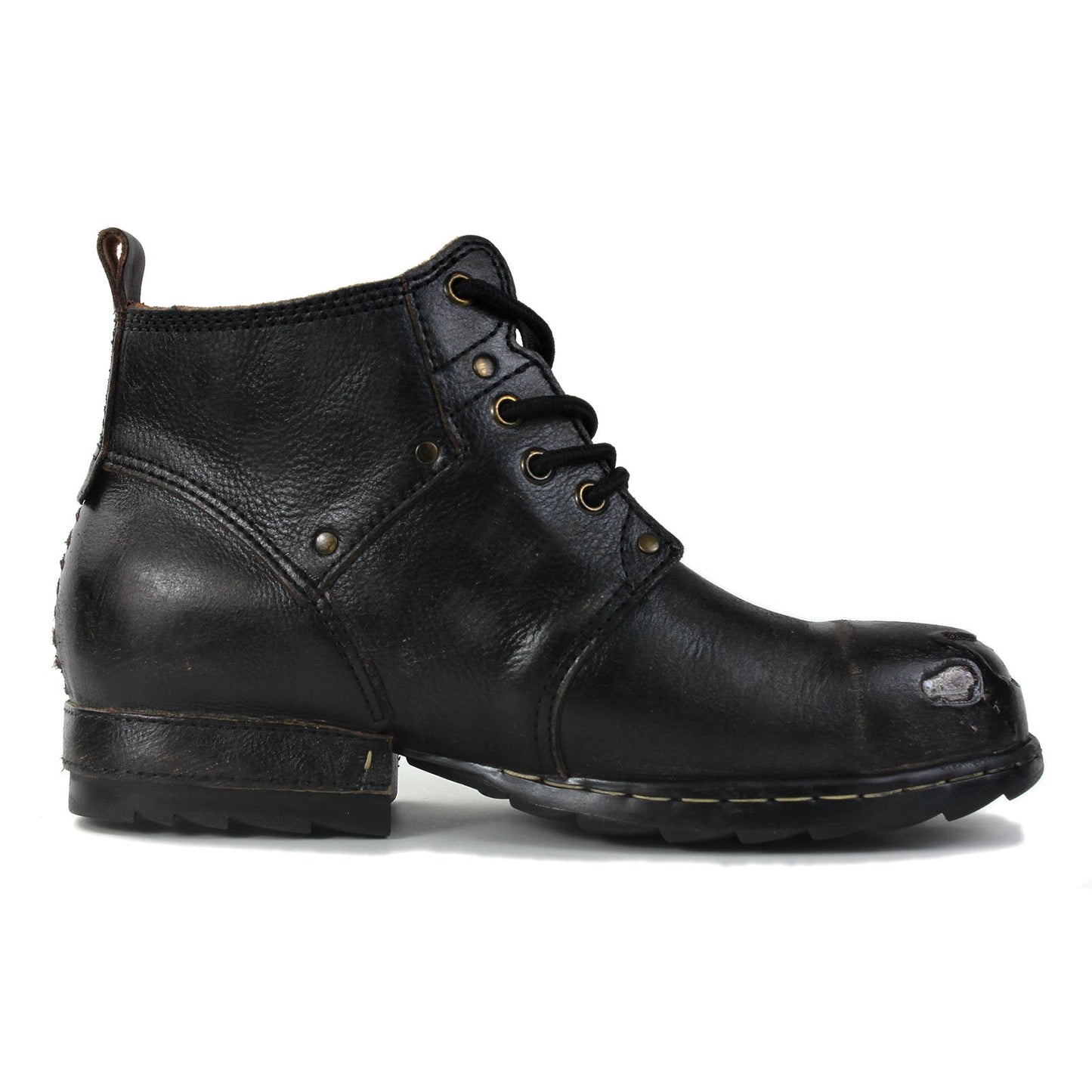 Men's Leather Ankle Boots OSS-6015-3-E
