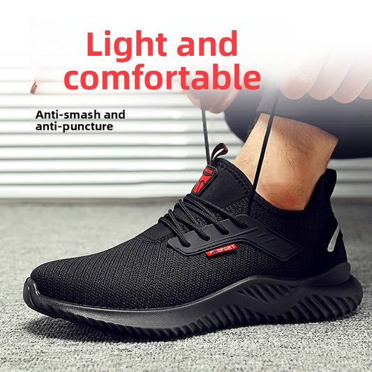 Anti-slip and wear-resistant safety shoes