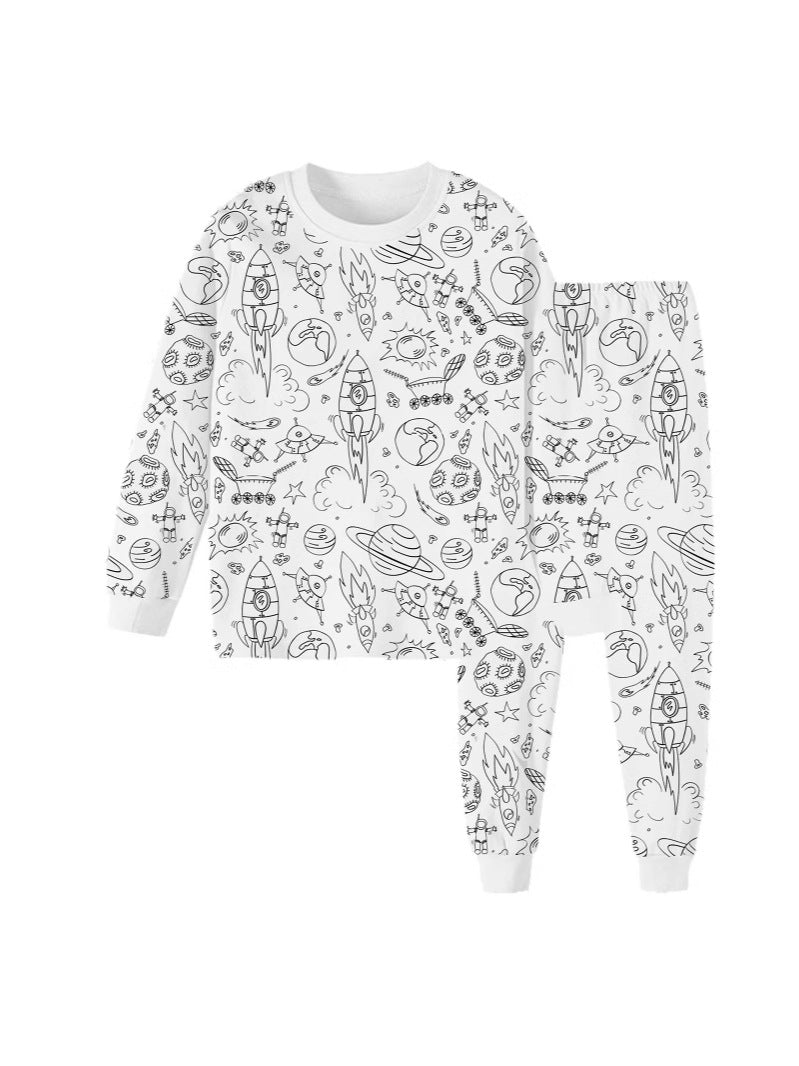 DIY Children's Drawable Pajama Set
