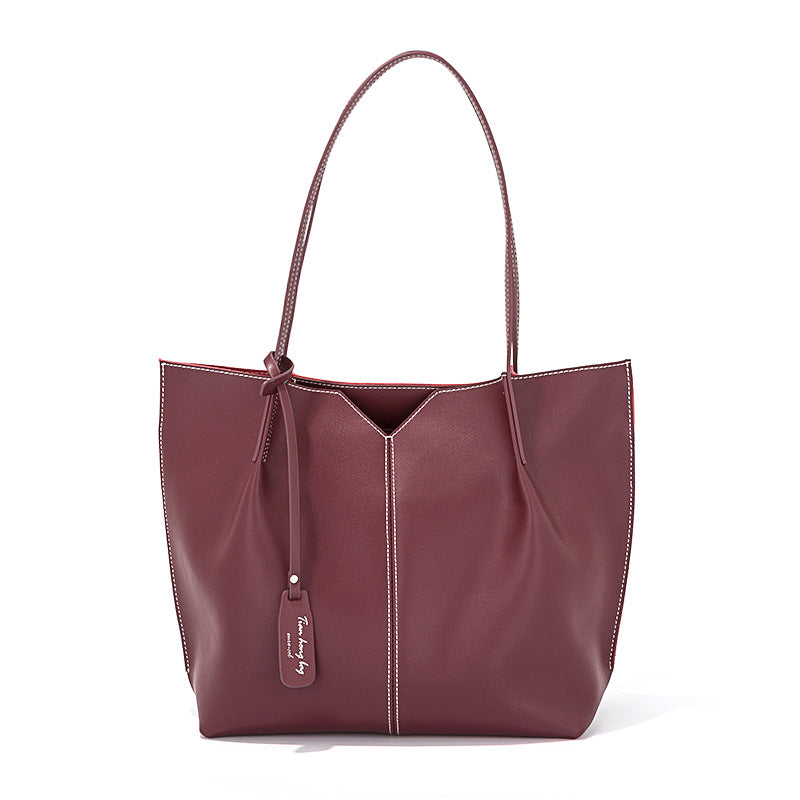 Large Top Handle Hobo Women's Commuter Genuine Leather Tote Shoulder bag Big Capacity H071804