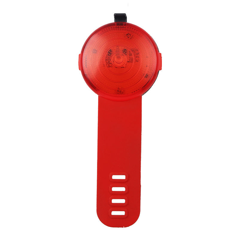 Snap-on charging pet night-time dog walking deterrent light