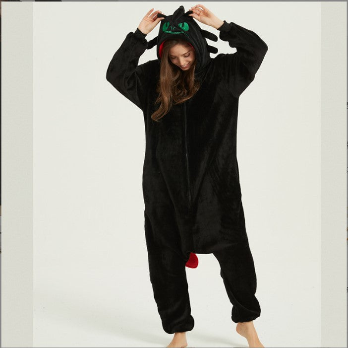 Dinosaur animal pajamas for sleeping together