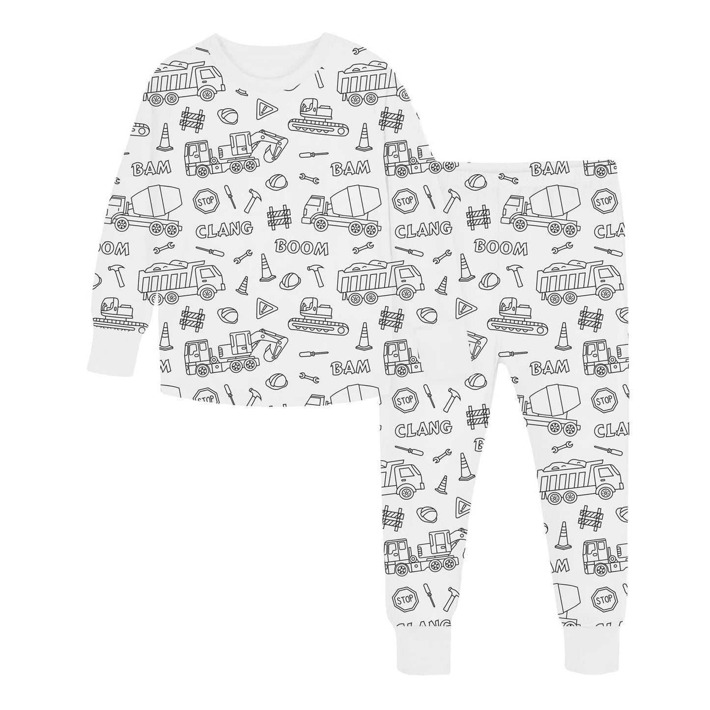 DIY Children's Drawable Pajama Set