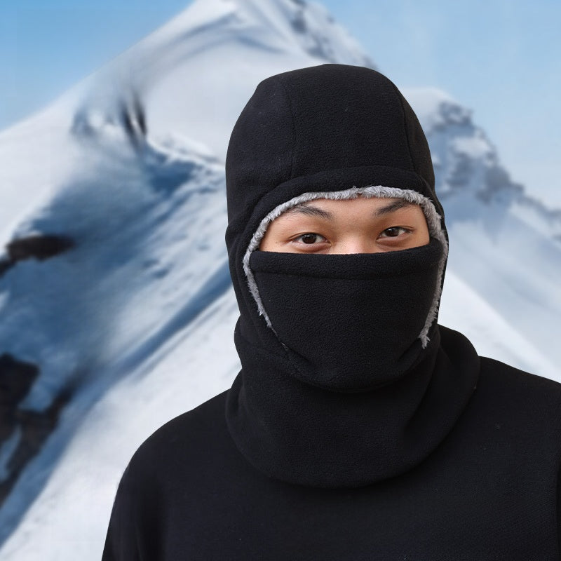 Thick-fabric pullover hat