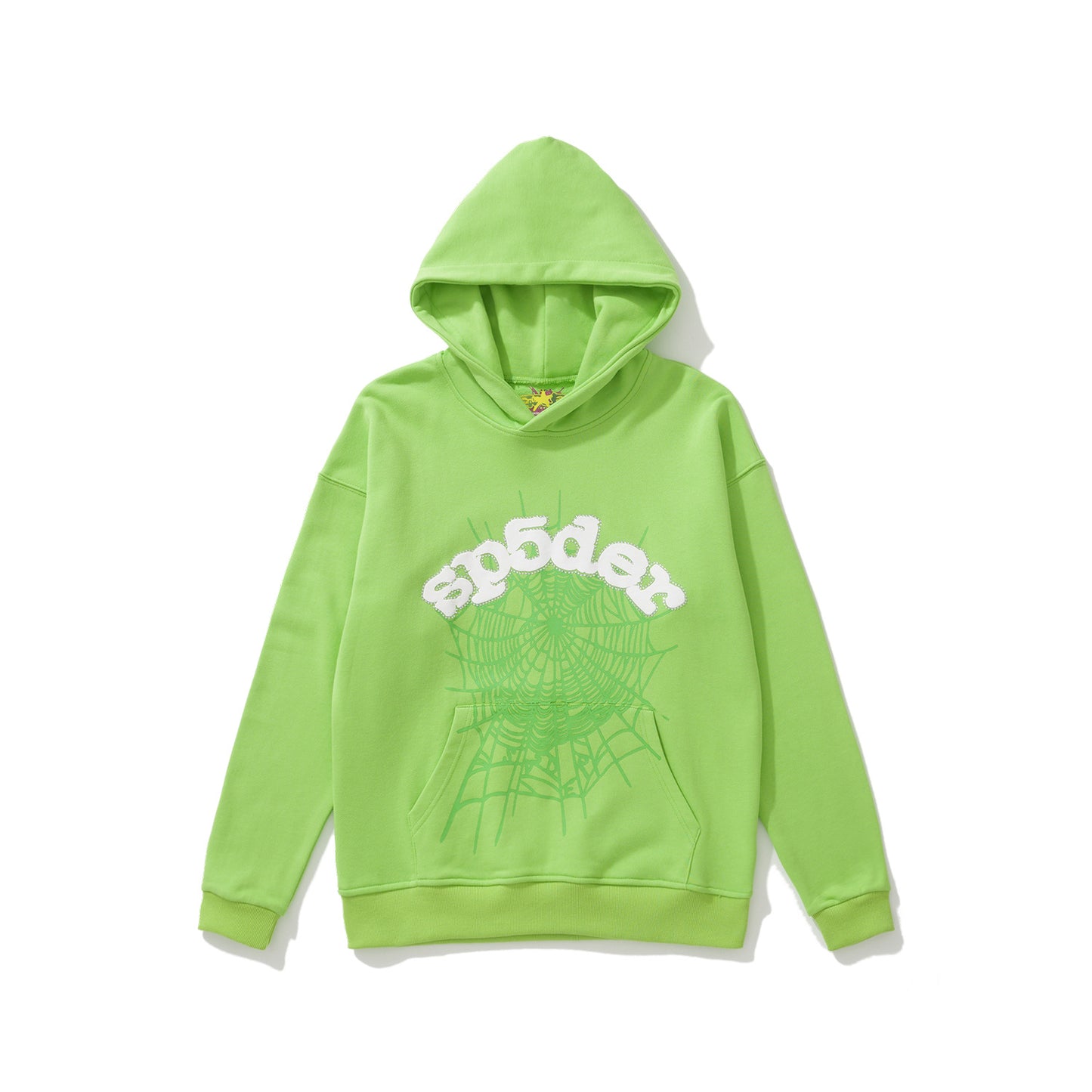 Loose fleece pullover with hood