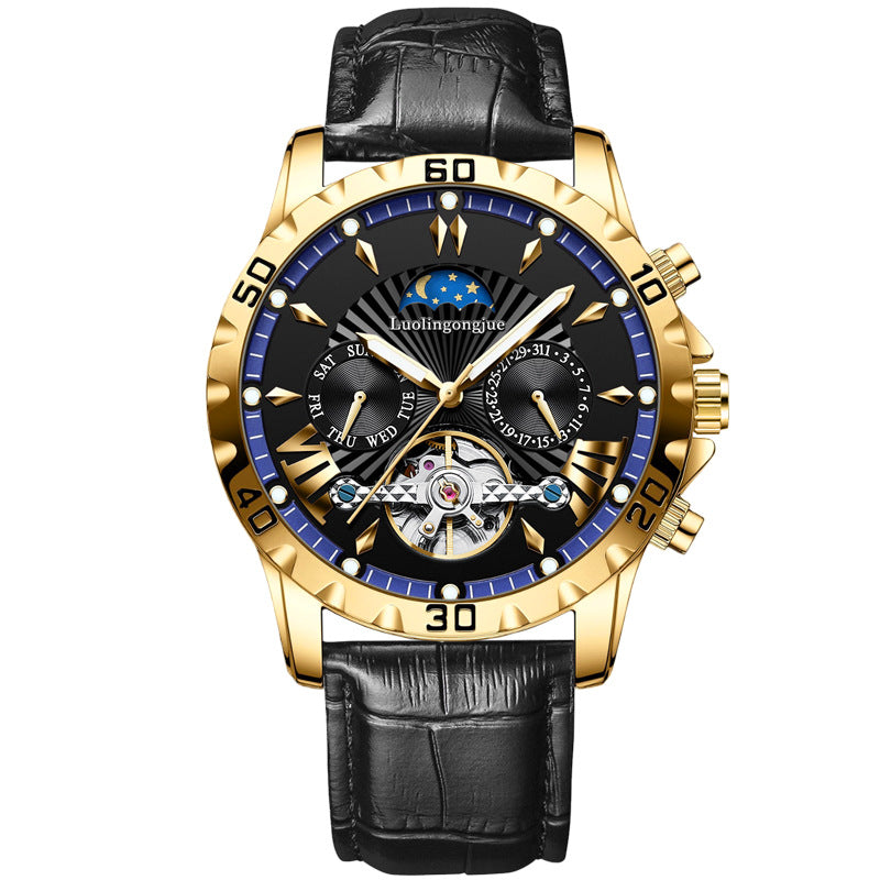Duke of Lorraine Automatic Mechanical Watch with Moon Phase