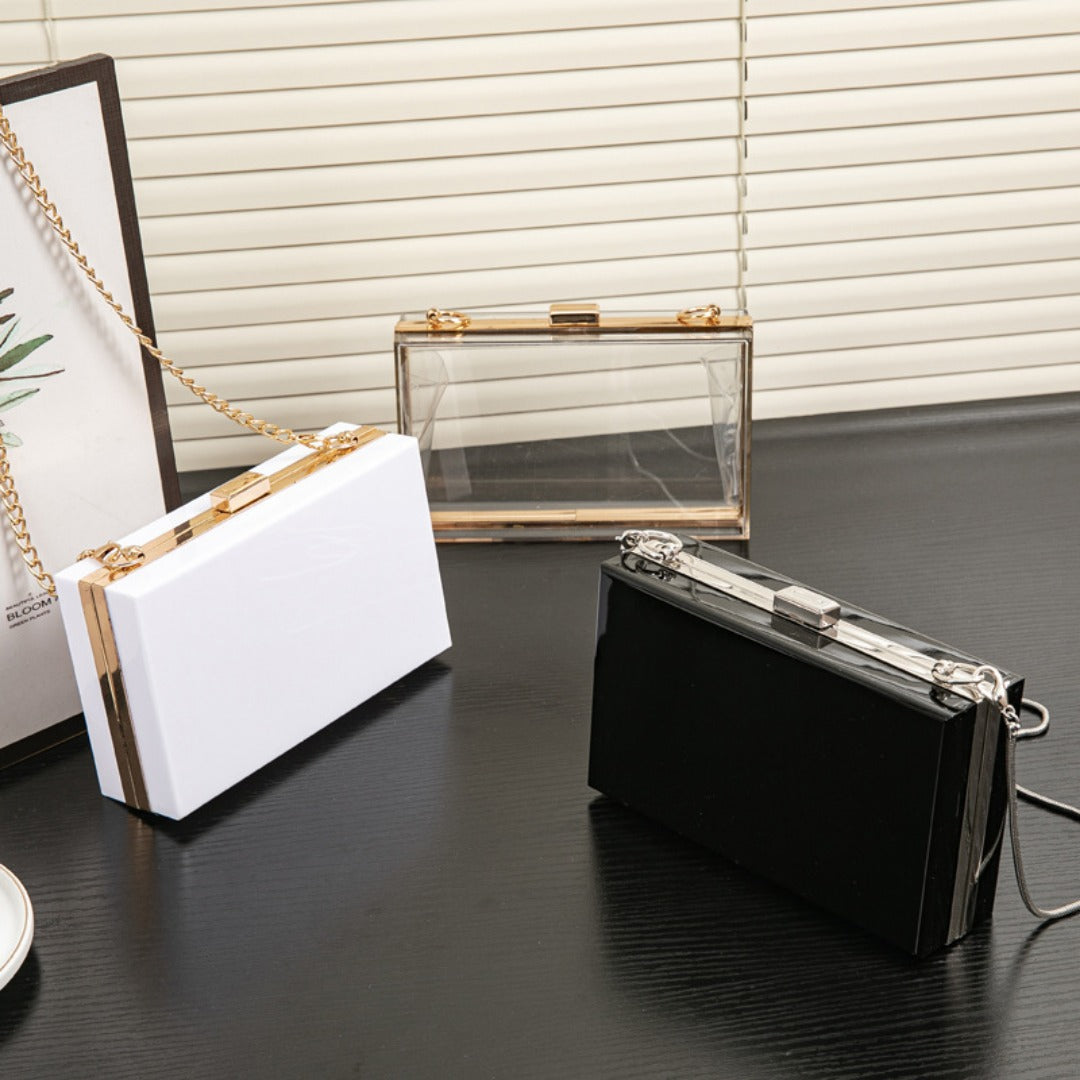 Acrylic Women's Bags, Small Square Bags, Transparent Box Bags, Dinner Bags. Evening Purse, Evening Bags for Women Formal, Clutch Purse, Dinner Purse, Clutch Purse Casual,