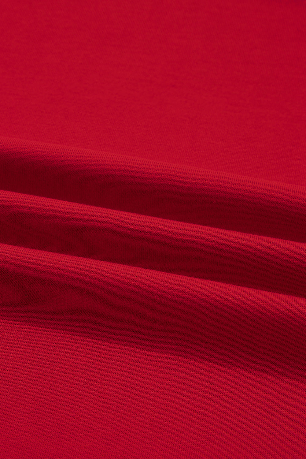 Varsity Stripe Contrast Ribbed Trim Sweatshirt