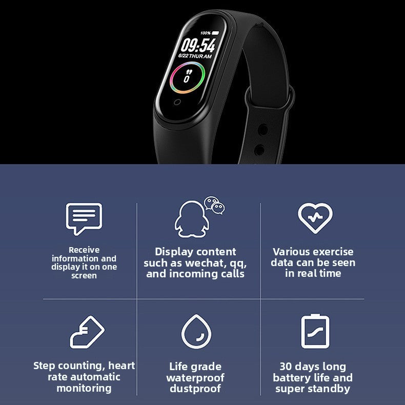 M4M8 Smart Bluetooth Bracelet